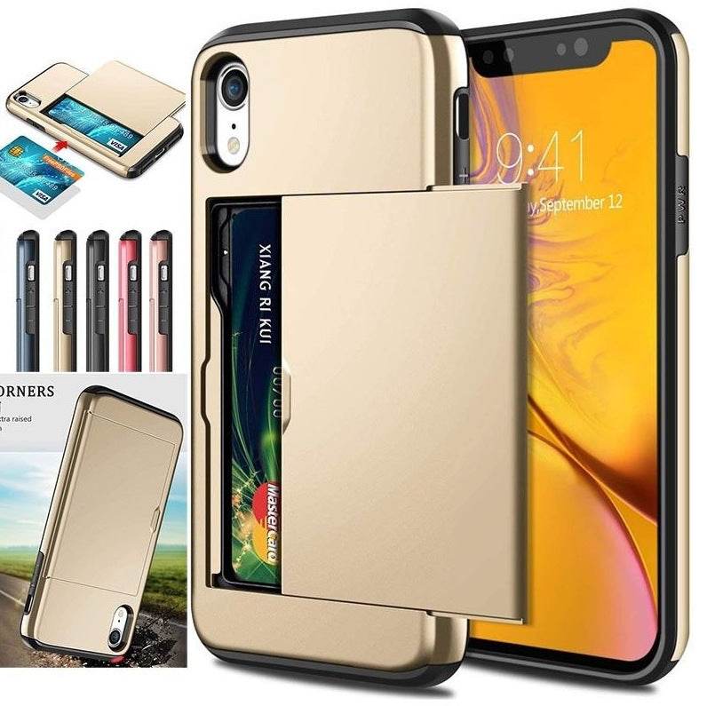 Card Shockproof Hybrid Wallet - Mubimart