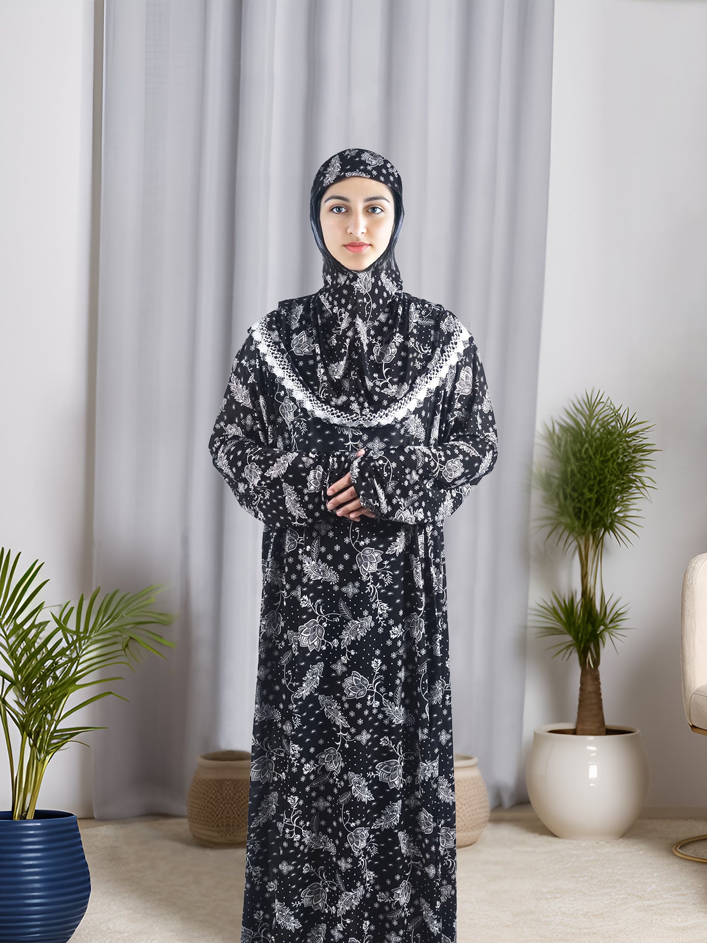 Plus Size Women's Arabic Robe Muslim Classic Fashion Dress - Mubimart -  