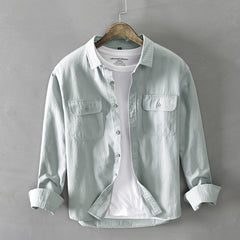 Fashion Young Men's Shirt Jacket