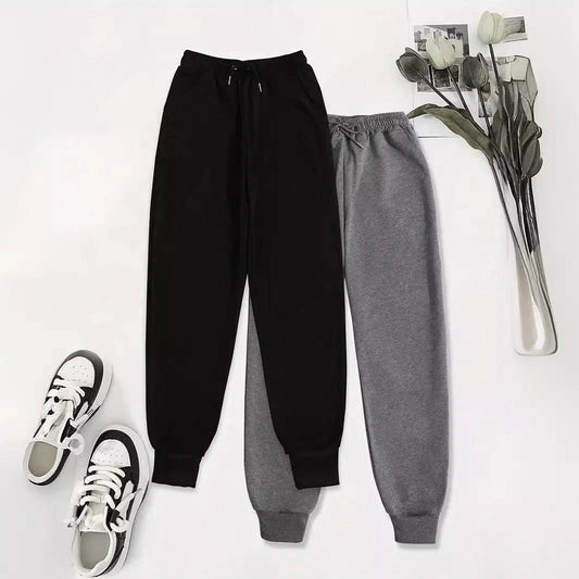Popular Women's Casual Jogger Pants Straight-leg Pants Slant Pants - Mubimart