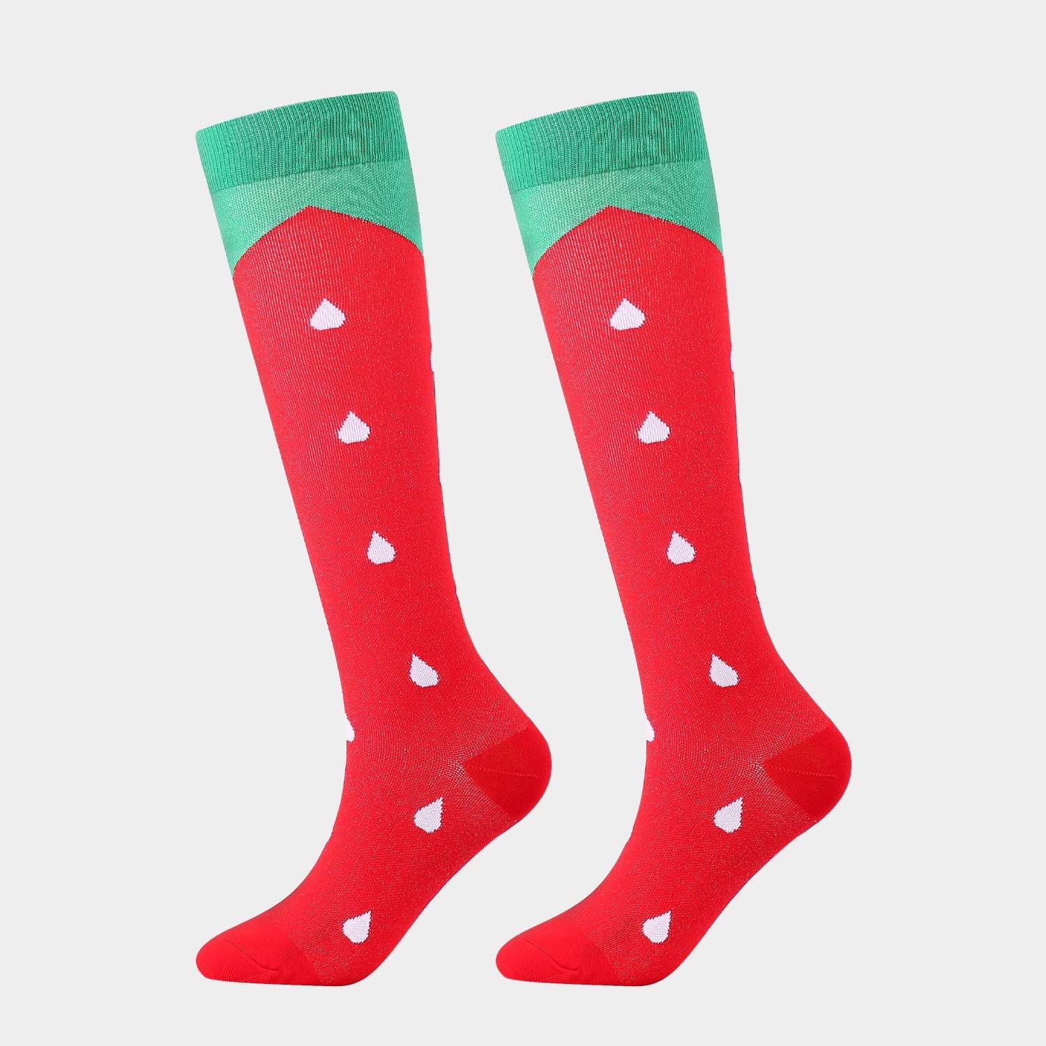 New Sports Compression Stockings Running Compression Socks - Mubimart