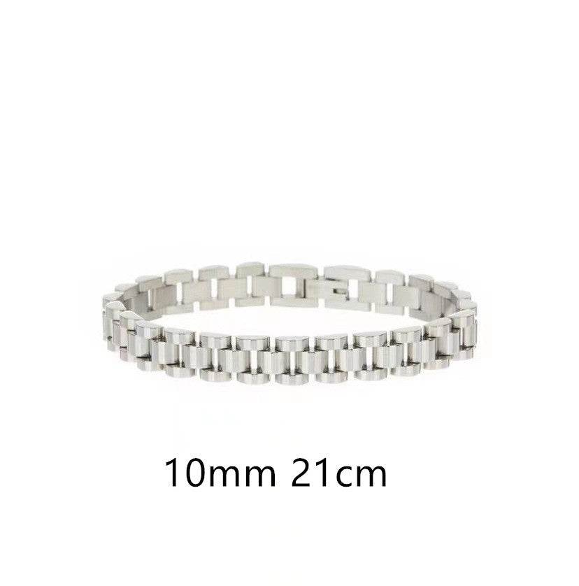Titanium steel bracelet for men - Mubimart
