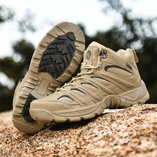 Outdoor High-top Hiking Male Martin Boots - Mubimart