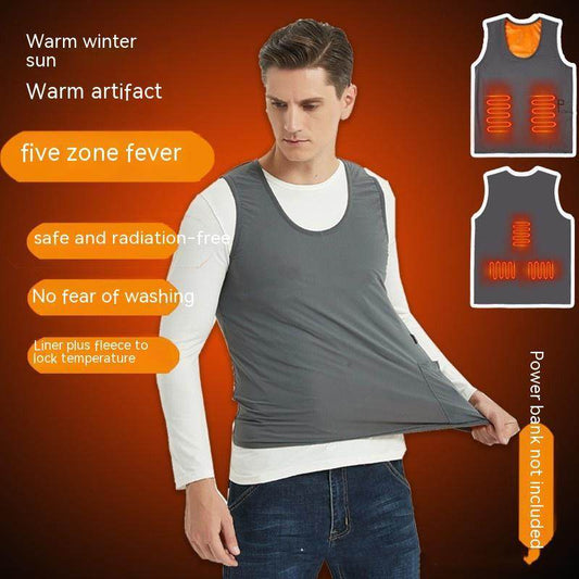 Winter Intelligent Heating Tank Top For Men And Women - Mubimart