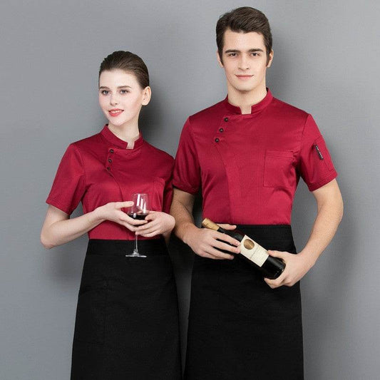 Summer Breathable Short Sleeves For Work Clothes - Mubimart