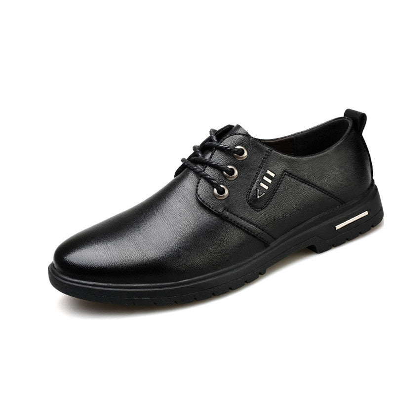 Mens Fashion Casual Leather Soft Sole Insole High Shoes