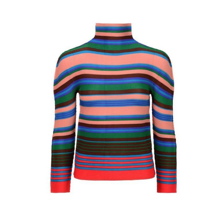 Striped Fashion T-shirt Top For Women - Mubimart