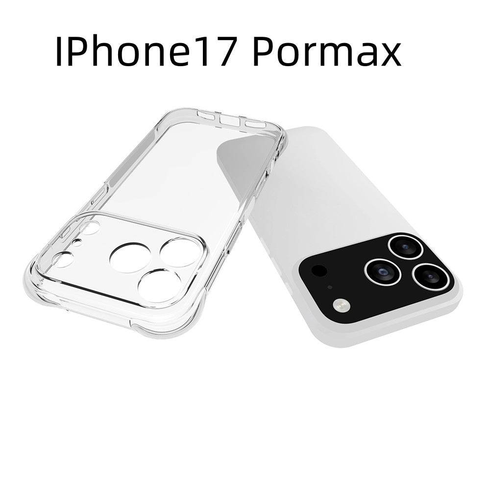 Transparent TPU Four-corner Drop-resistant Phone Case - Mubimart