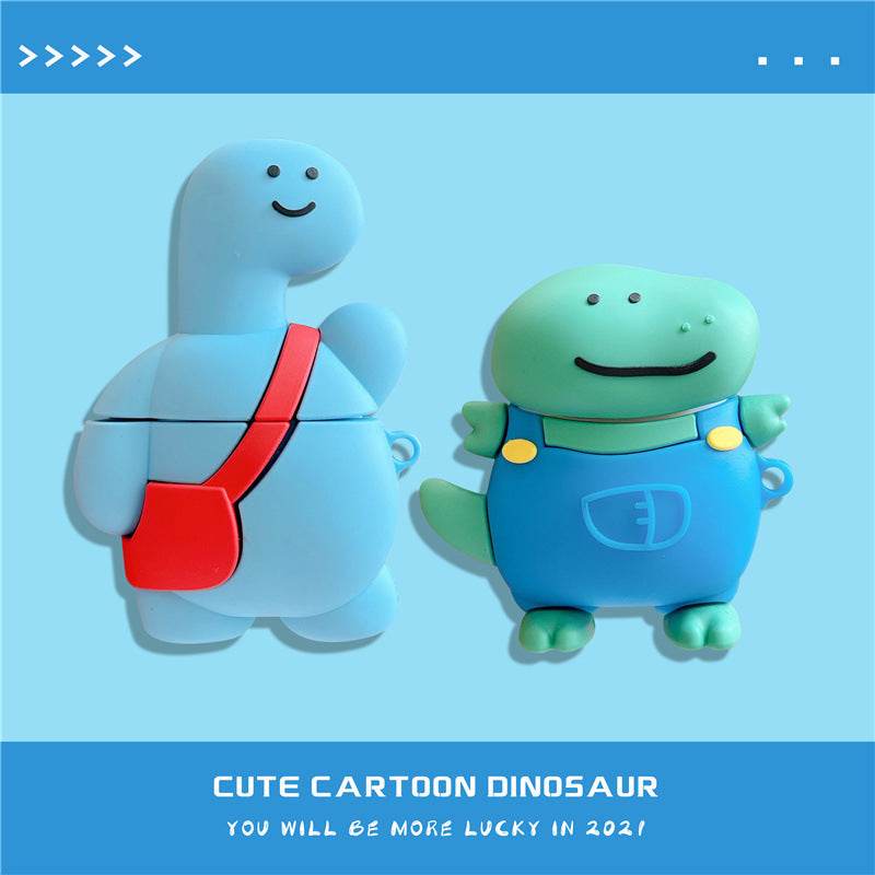 Cute Little Protective Case Silicone Earphone Case - Mubimart