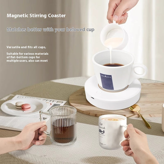 Coffee Automatic Stirring Coaster Rechargeable Magnetic Stirrer