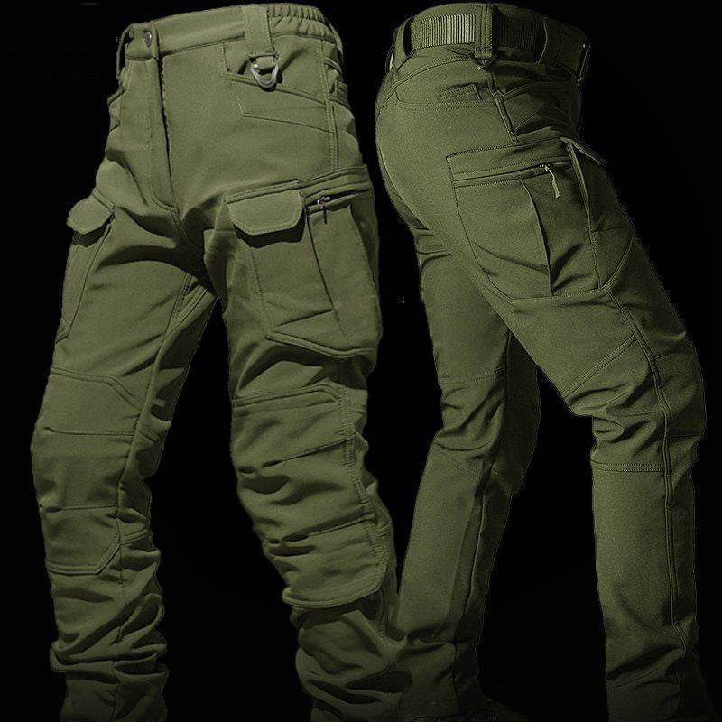 Men's Fleece Jackets Overalls And Workwear Pants For Autumn And Winter - Mubimart
