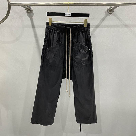 Loose Fitting Harlan Casual Summer Capris - Mubimart