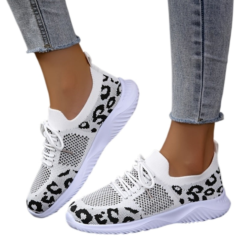 Women's Casual Sports Single-layer Shoes Flat Bottom Comfort Mesh