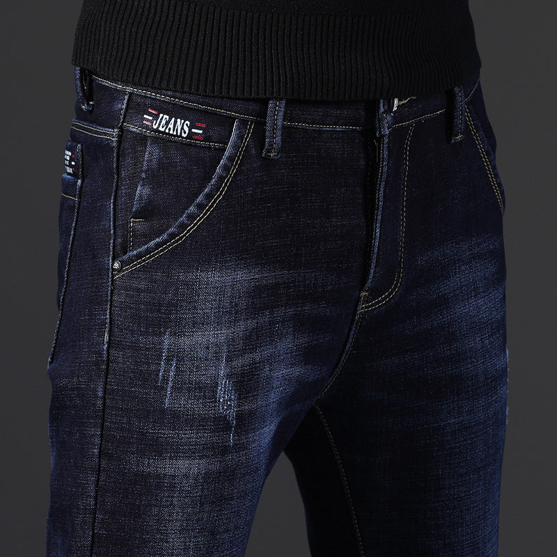 Neue Slim Fit Stretch-Freizeitjeans für Herren