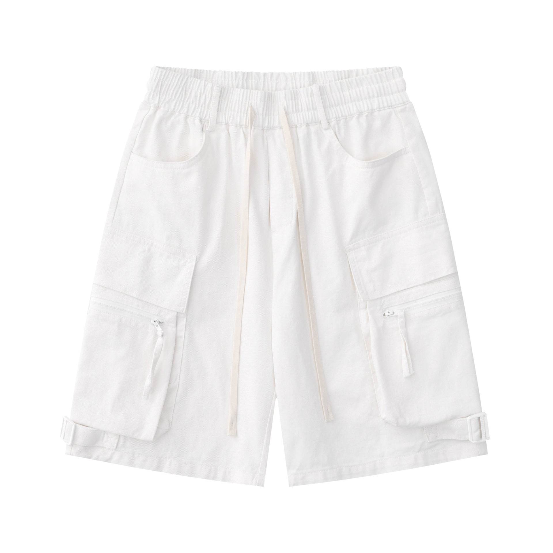 Summer Niche Pocket Casual Cargo Shorts - Mubimart