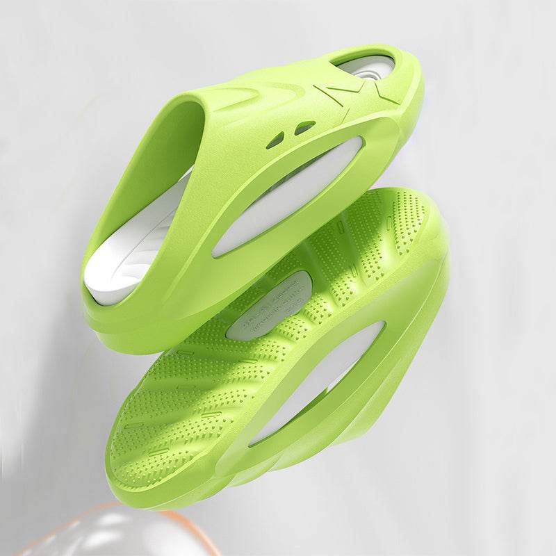 Summer Outdoor Sports Slipper Men Fashion Beach Shoes Indoor Non-slip Floor Bathroom Slippers Women House Shoes - Mubimart