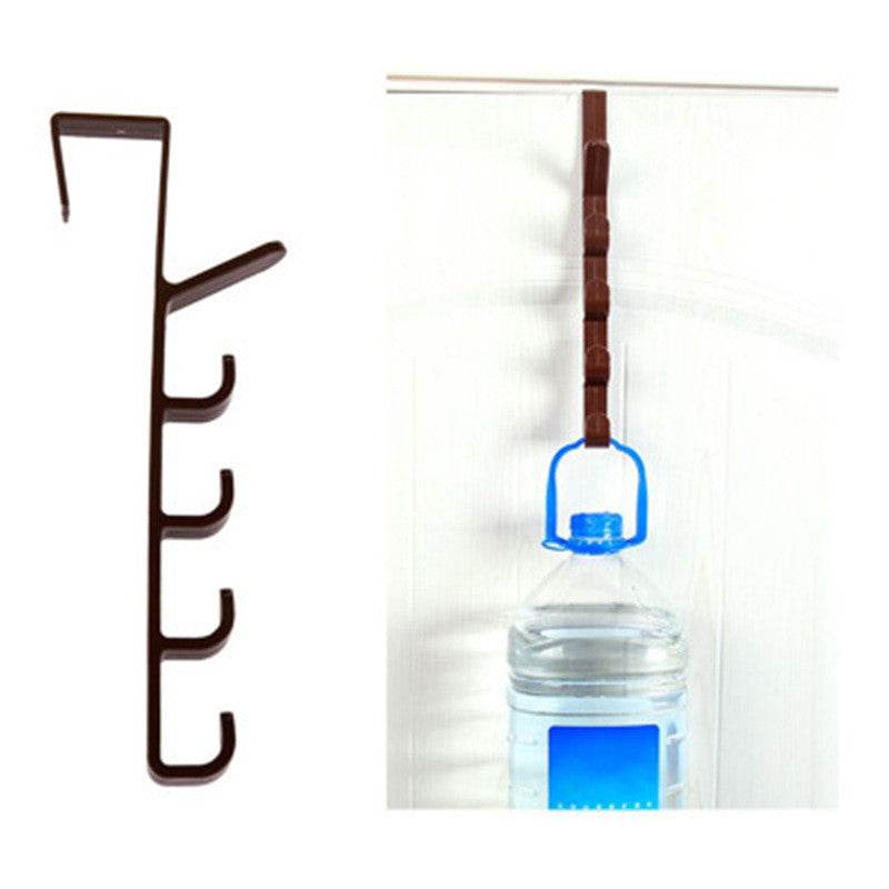 Creative Multi-purpose Five-Segment Hooks Towels And Hats With 5 Seamless Hooks - Mubimart