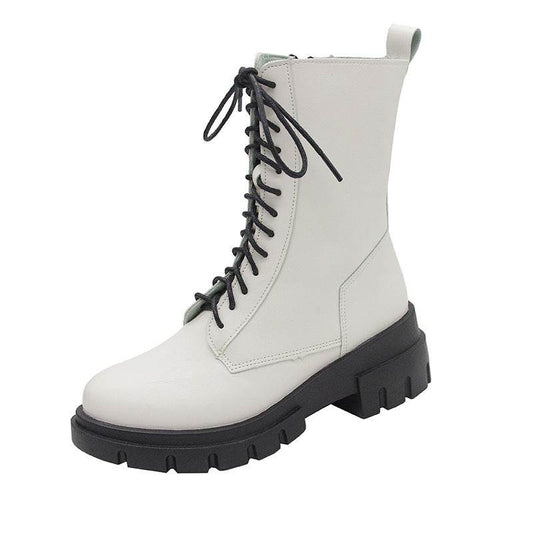 Inner Increase Short Boots Tide Ins Women Boots - Mubimart