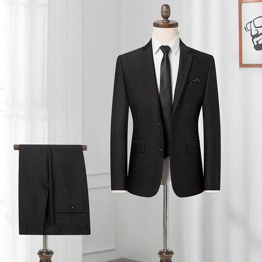Suit Suit Male Korean Style Slim Suit Suit - Mubimart