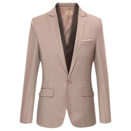 Nieuwe Koreaanse Heren Blazer Casual Slim Fit Kantoorpak