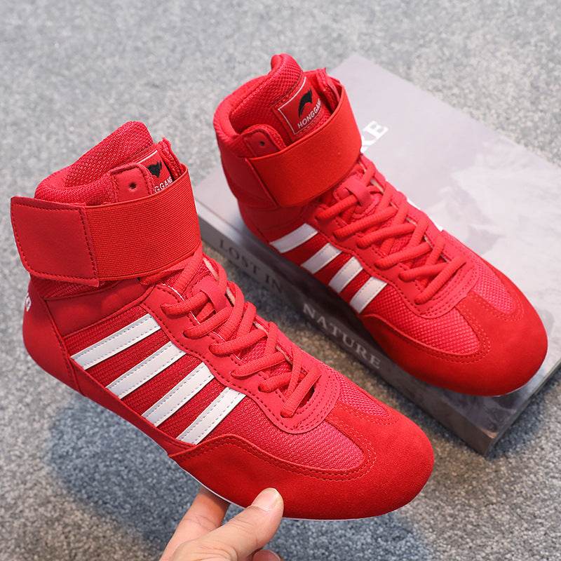 Wrestling Shoes Men And Women Training Boxing Shoe - Mubimart