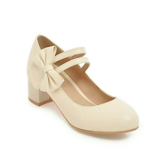 Ladies Fashion Personality New Buckle Pumps - Mubimart