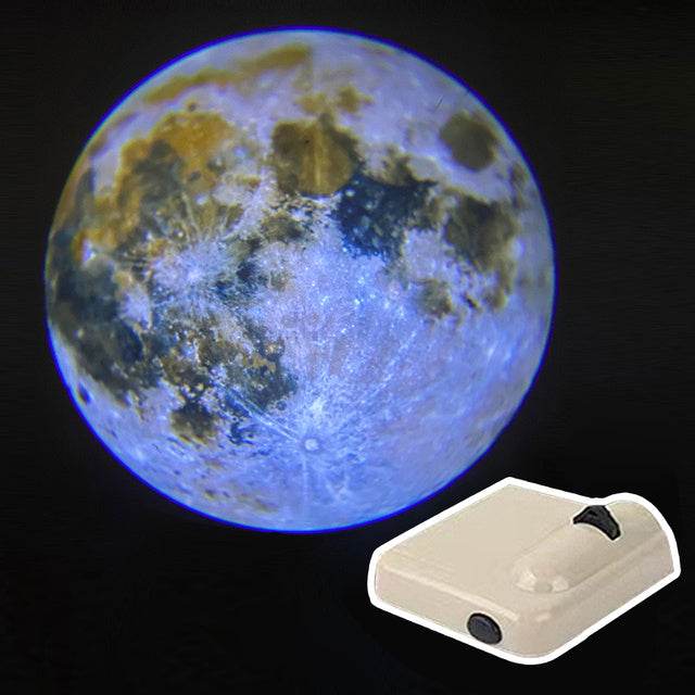 Fashion Dream Moon Projection Lamp - Mubimart