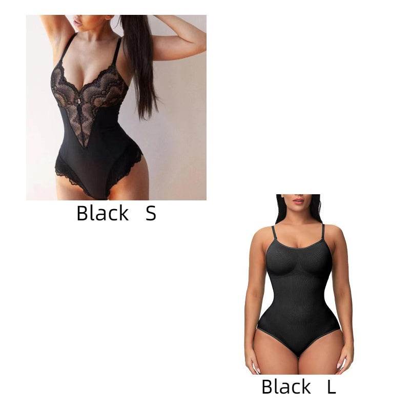 Lace Lace Stitching Bodysuit Erotic Lingerie Women - Mubimart