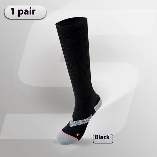 Pressure Calf Breathable Towel Bottom Skipping Rope Athletic Socks - Mubimart