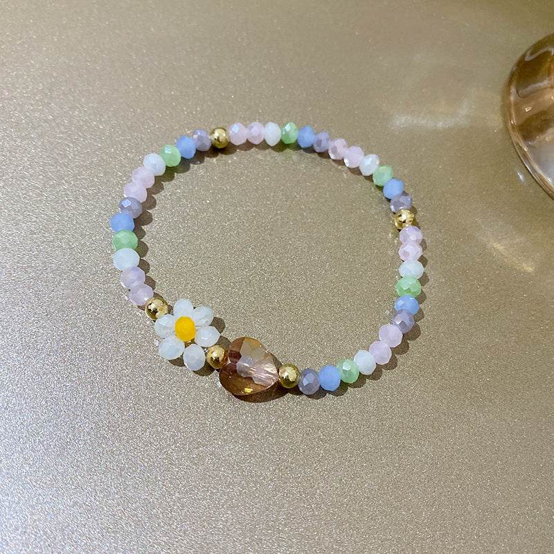 New Beaded Crystal Bracelet Women - Mubimart
