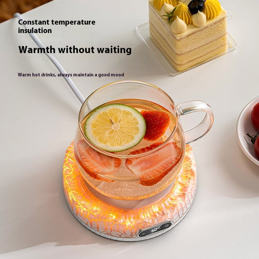 Constant Temperature Cup Warming Holder Intelligent Number Insulated Coaster