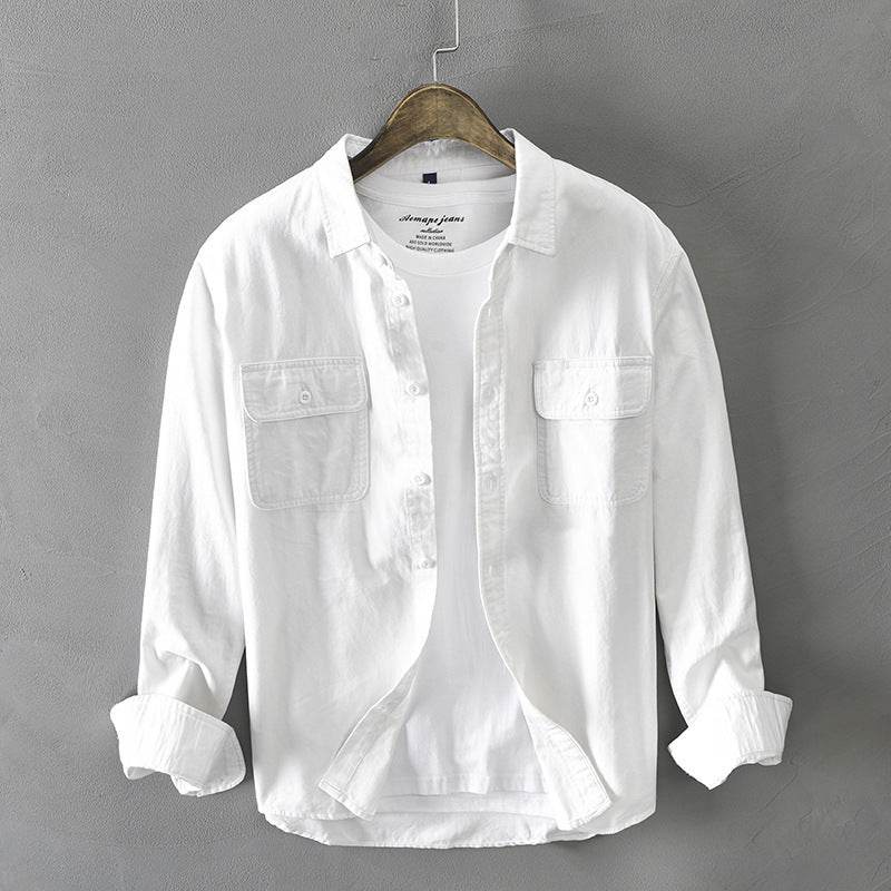Fashion Young Men's Shirt Jacket - Mubimart