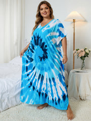 Loose Plus Size Vacation Robe Bikini Cover - Mubimart -  