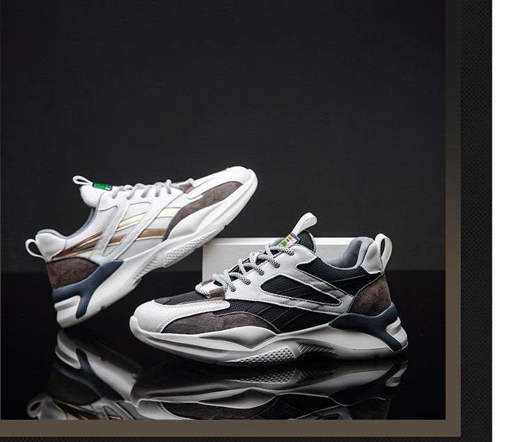 Autumn Men Sports Mesh Breathable Shoes Leisure - Mubimart
