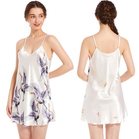 Women's Short Slimming Slip Dress - Mubimart
