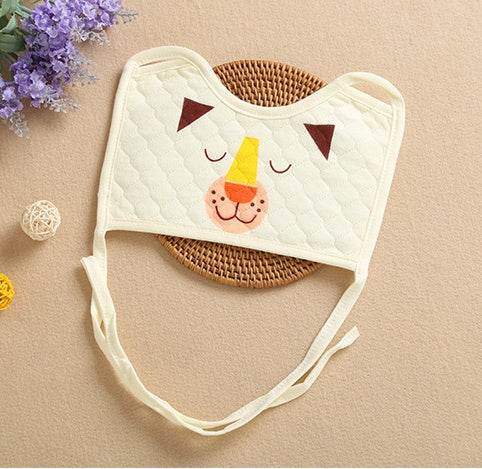 Baby Bib Square Bib Mask Style Cartoon - Mubimart