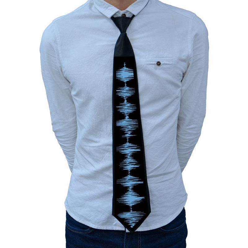 Christmas Ball Party Performance Glowing Necktie - Mubimart