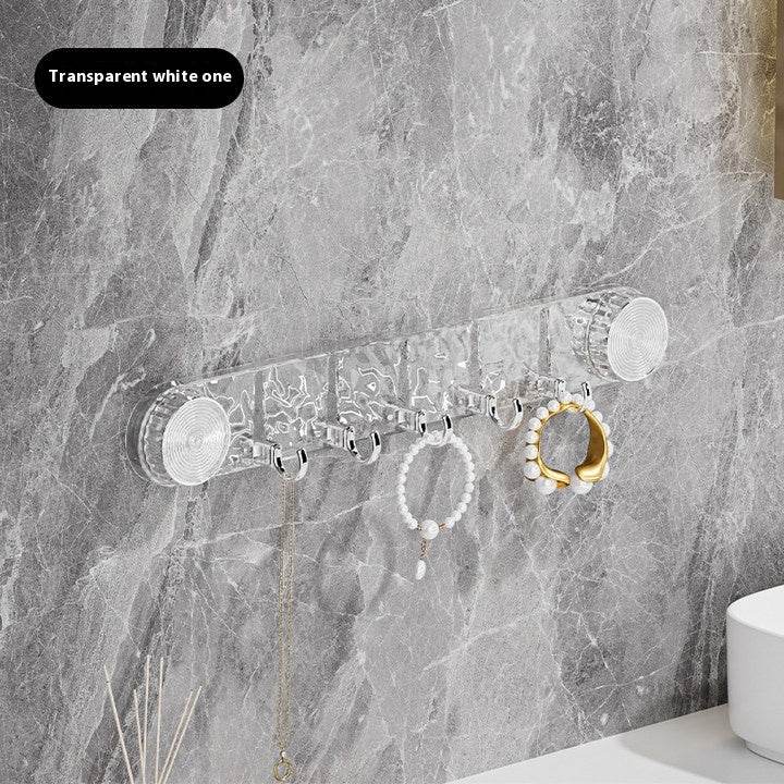Toilet Wall Non-marking Sticky Hooks - Mubimart