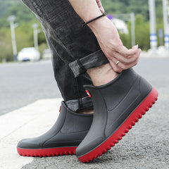 Men's Non-slip Waterproof Fashion Rain Boots