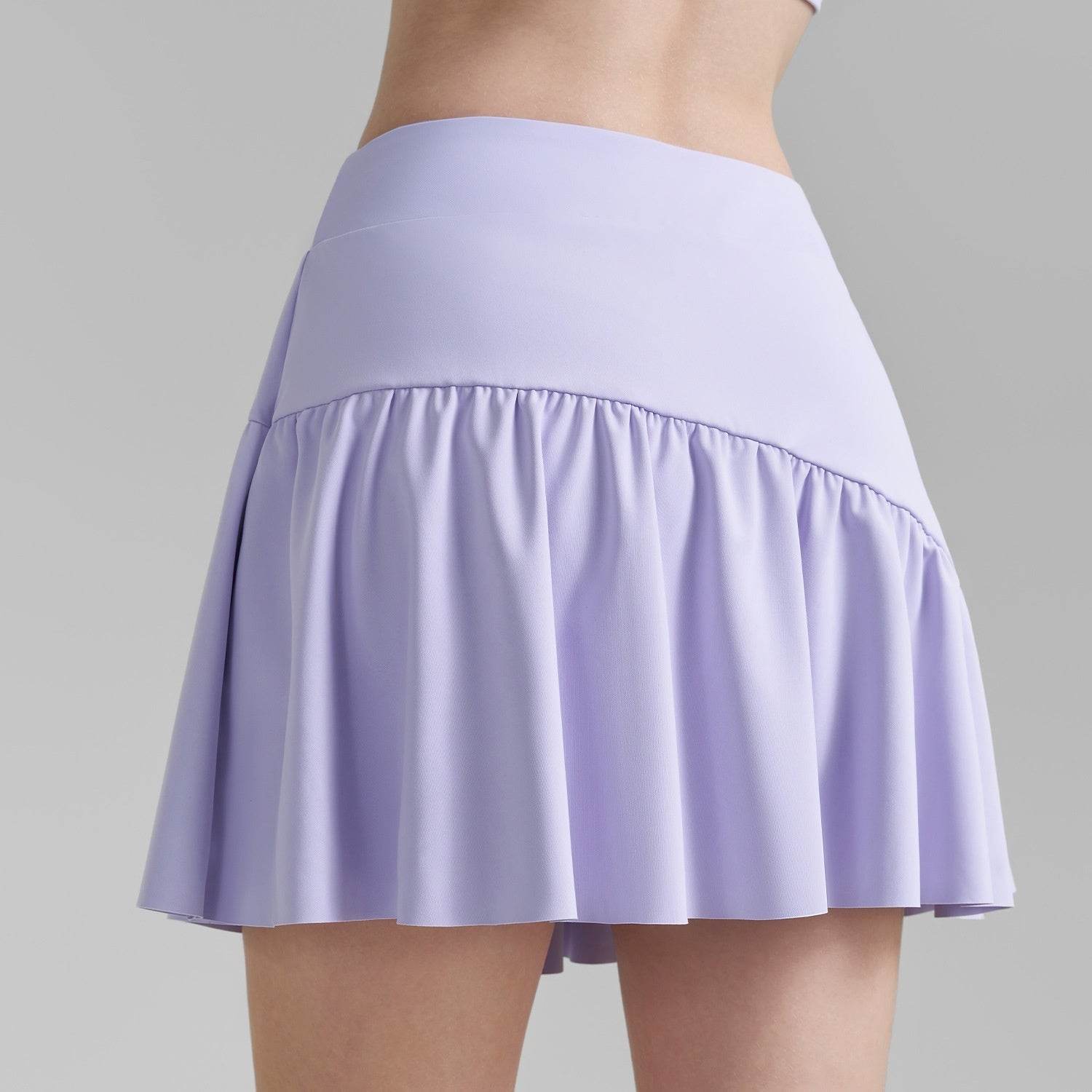 Pleated Fitness Yoga Skirts Sports Tennis Skirt - Mubimart
