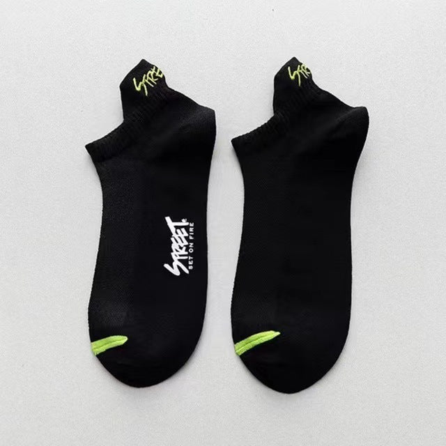 Thin Deodorant Low-top Mesh Style For Sports Sweat-proof Socks - Mubimart -  