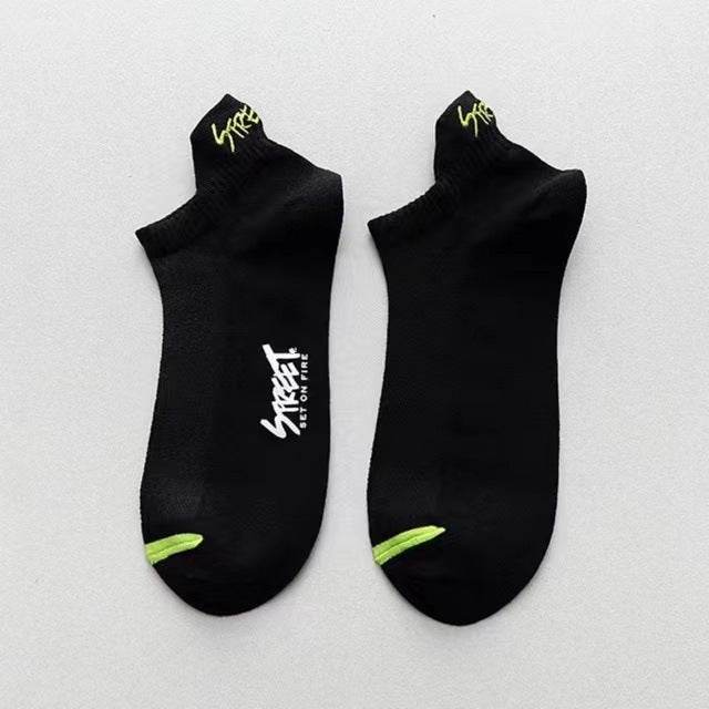 Thin Deodorant Low-top Mesh Style For Sports Sweat-proof Socks - Mubimart