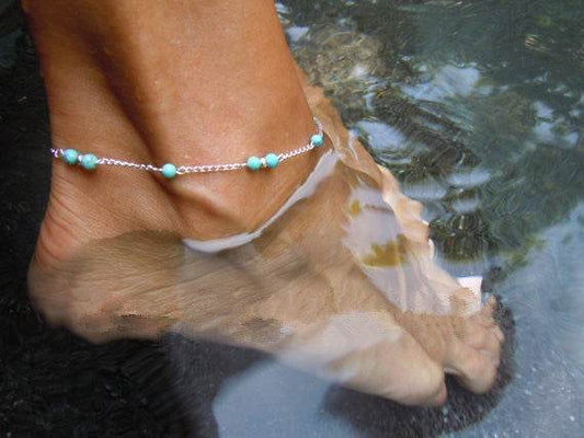 Fashion Handmade Beads Bead Anklets - Mubimart