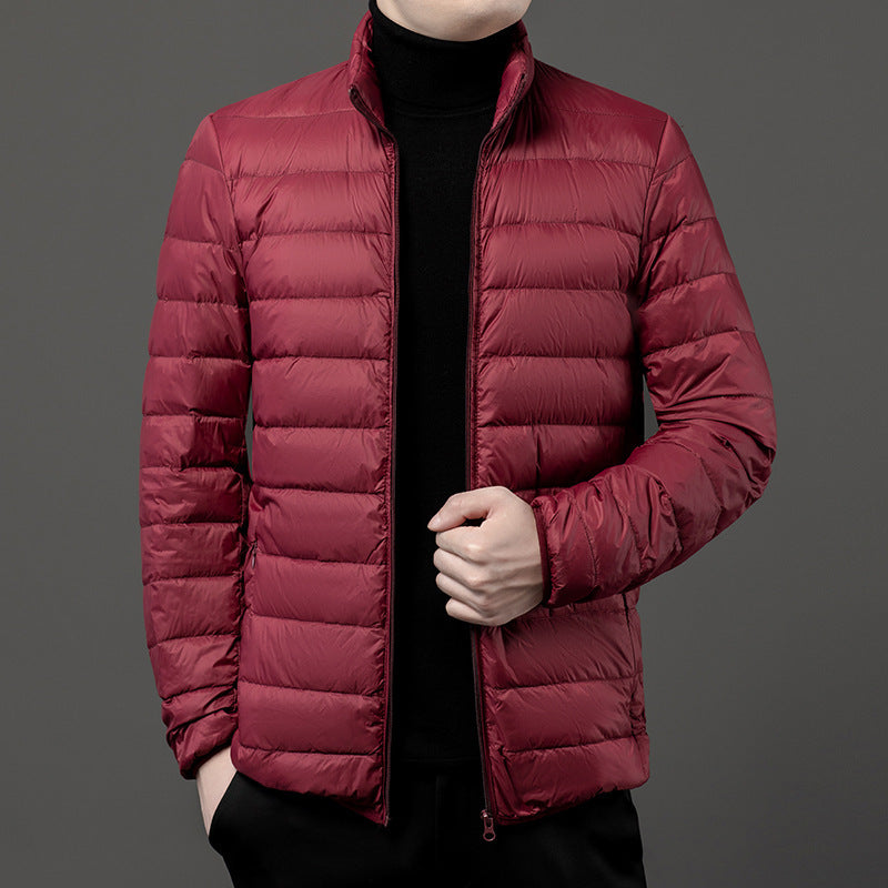 Autumn And Winter Lightweight Down Jacket Men