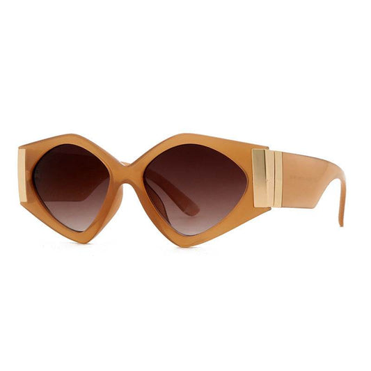 Fashion Small Frame Cat Eye Female Sunglasses - Mubimart