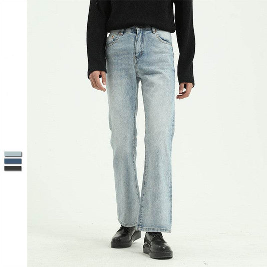 Men's Non-stretch Bootcut Jeans - Mubimart