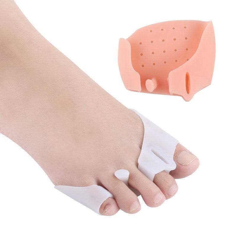 Three-hole Pinch Front Pad Hallux Valgus Toe Separator - Mubimart