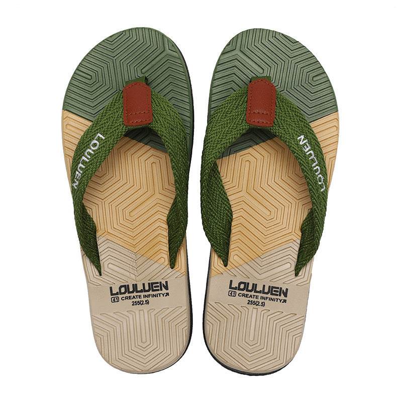 Summer Fashion Personality Beach Men Flip-flops - Mubimart