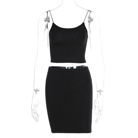 Women's Slip Dress Suit - Mubimart