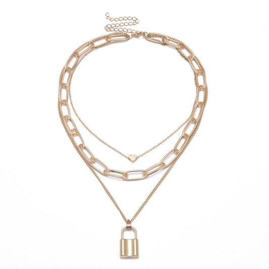 Simple And Exaggerated Thick Chain Necklace Women - Mubimart